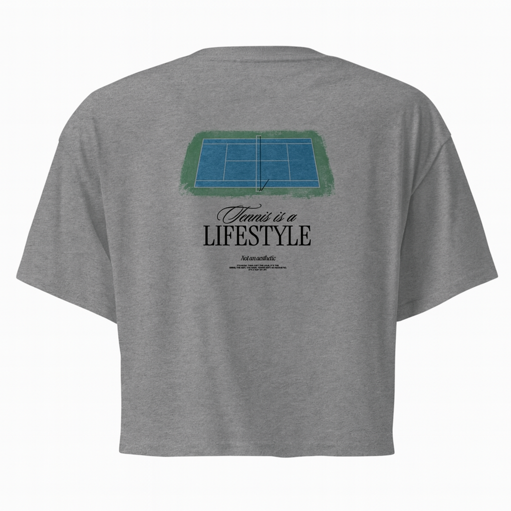 Tennis Lifestyle Cropped Tee