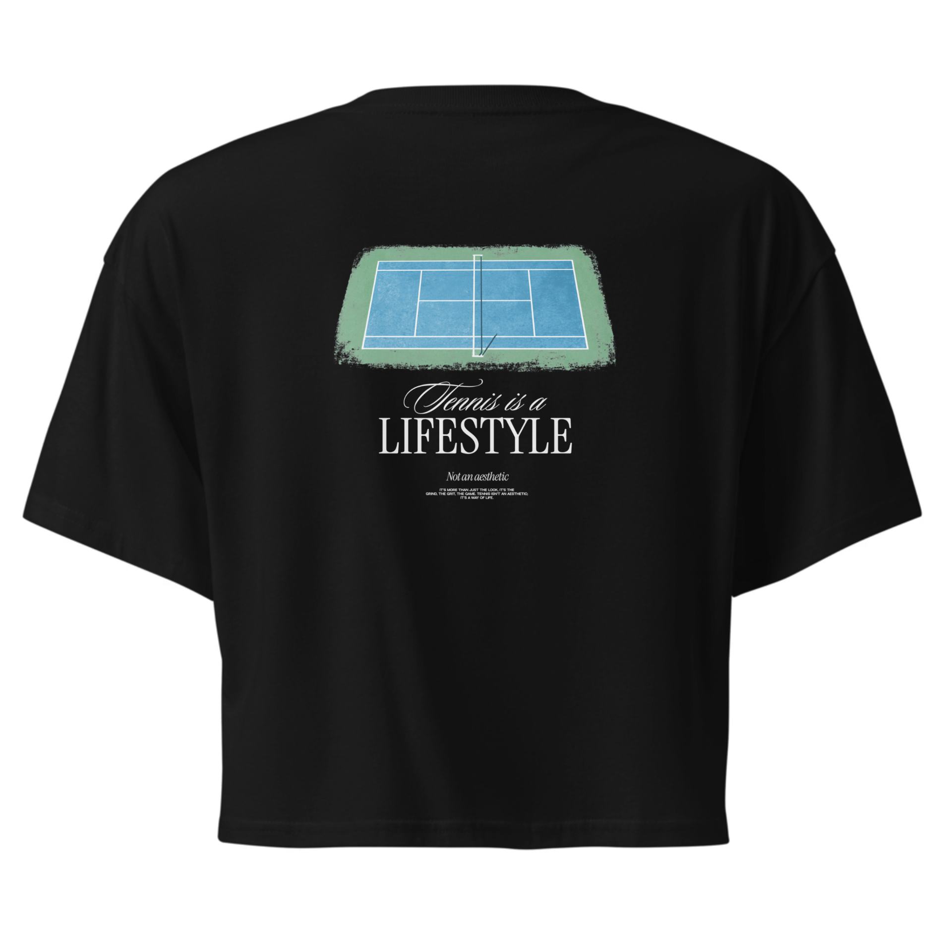 Tennis Lifestyle Cropped Tee