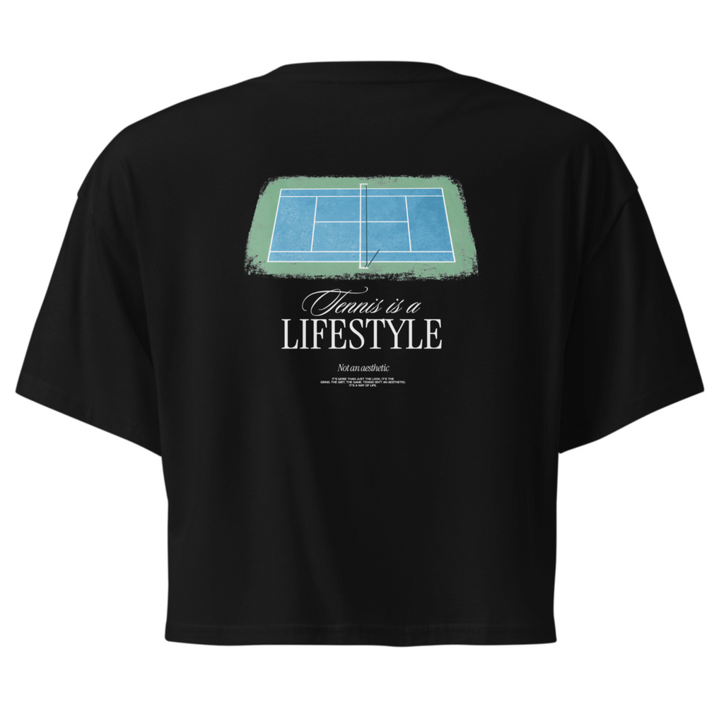 Tennis Lifestyle Cropped Tee