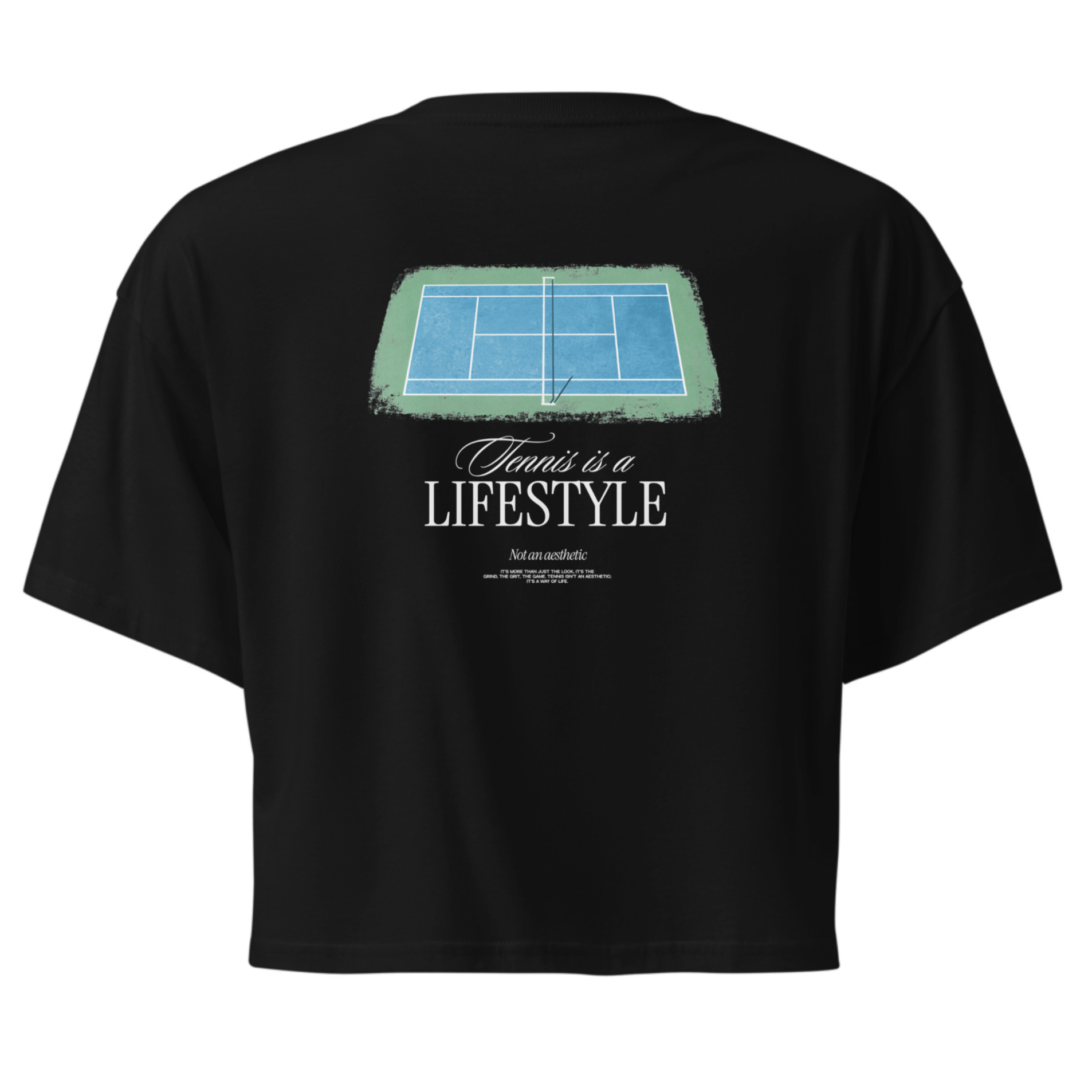 Tennis Lifestyle Cropped Tee