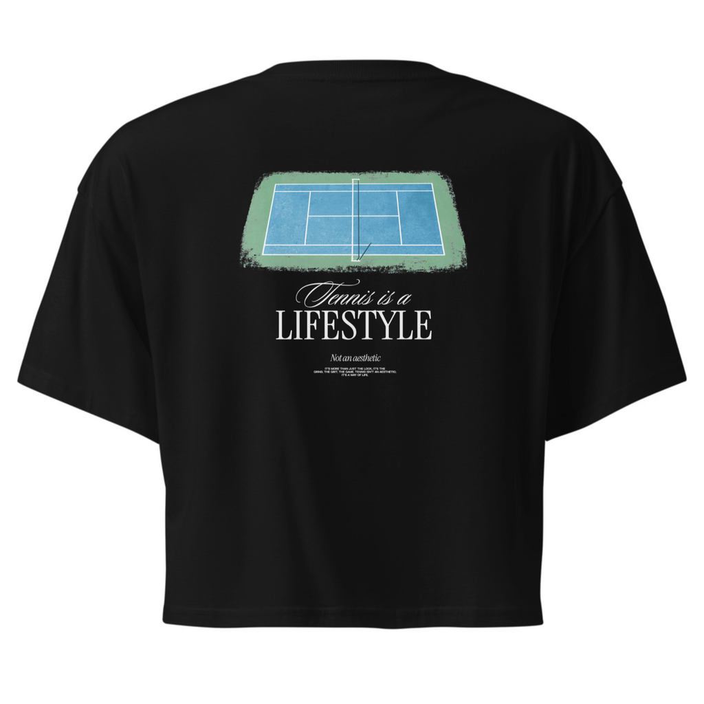 Tennis Lifestyle Cropped Tee