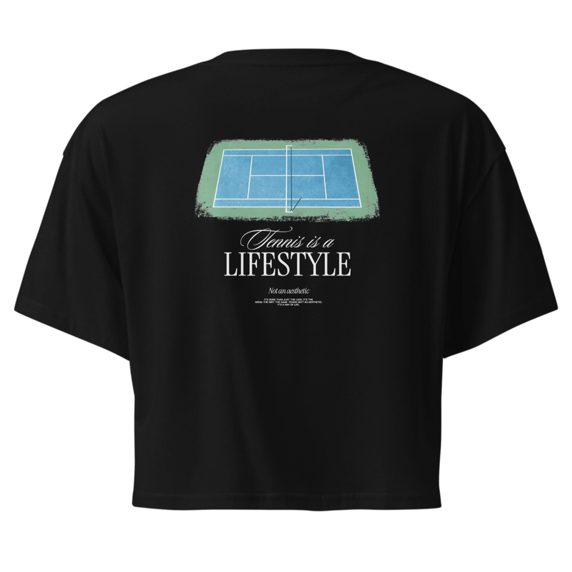 Tennis Lifestyle Cropped Tee