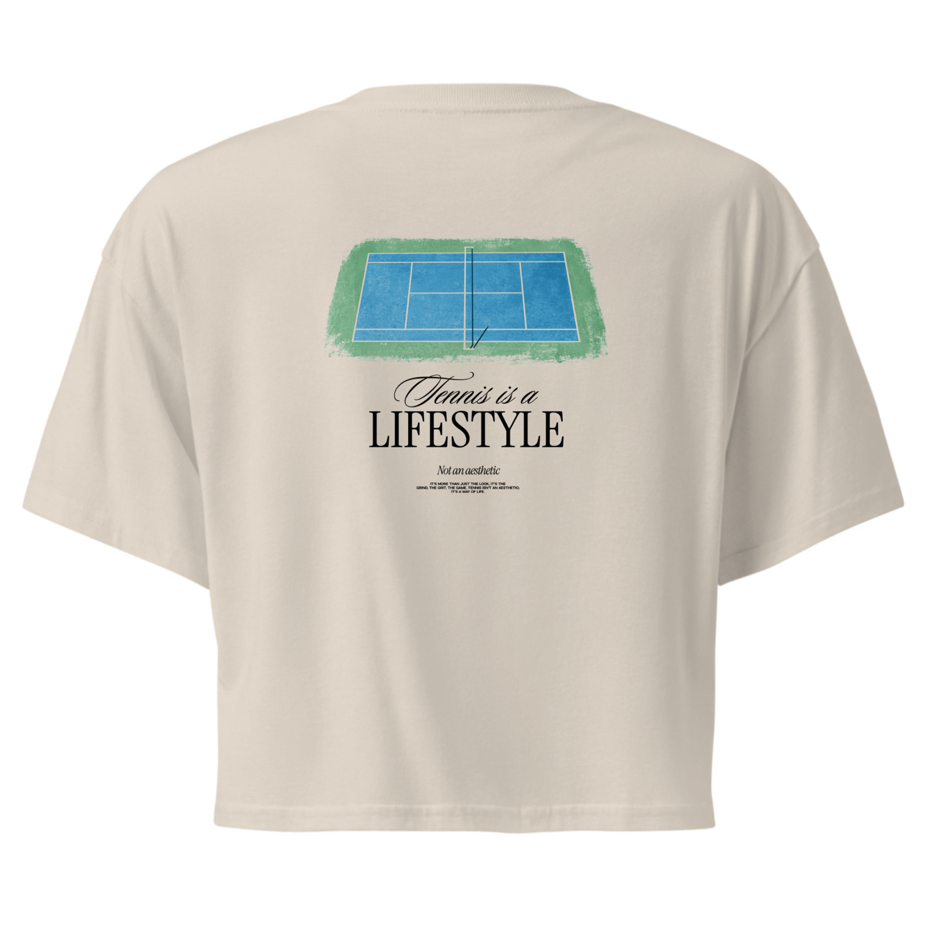 Tennis Lifestyle Cropped Tee